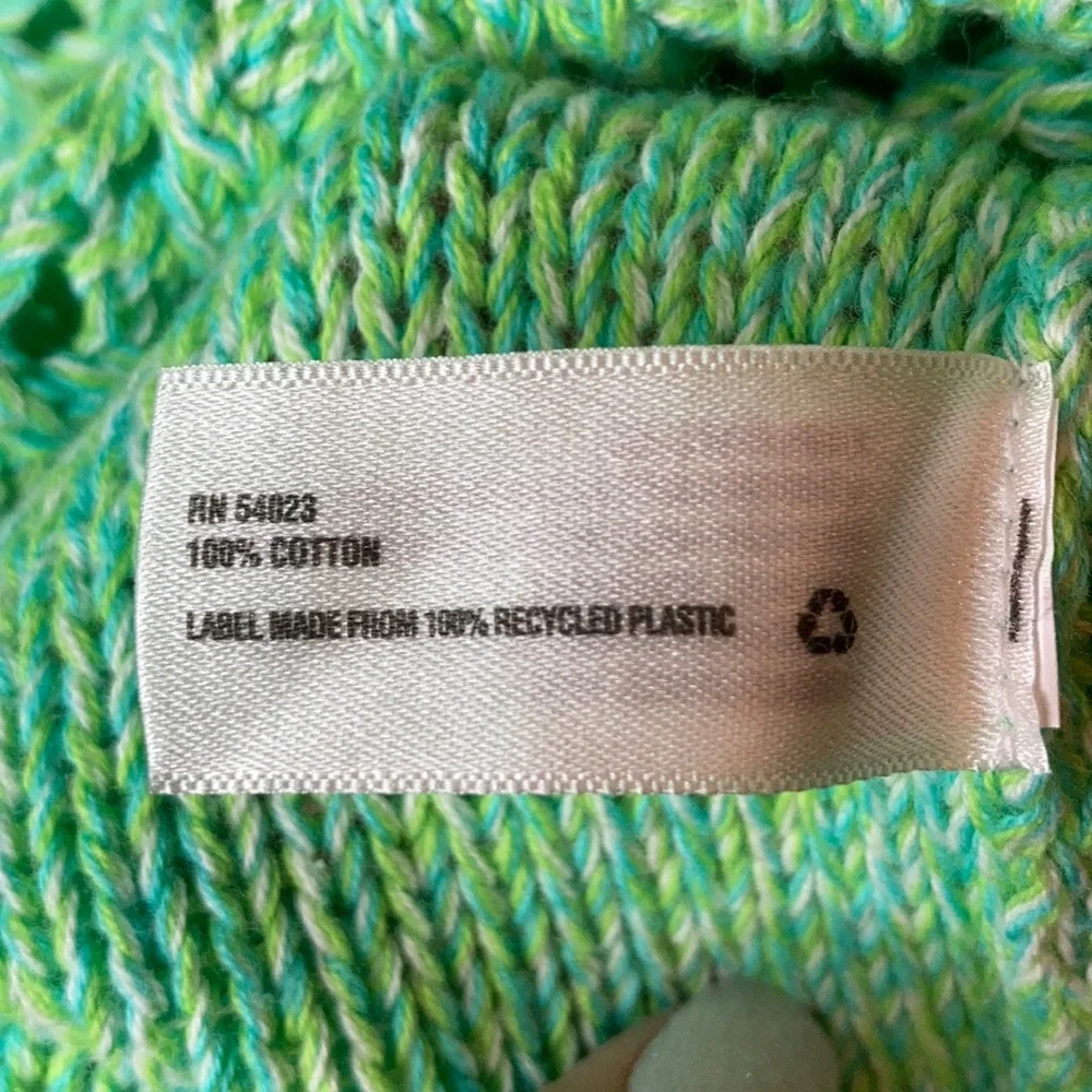 Gap Kids Crew Neck Knit Sweater NWT Girls Small 6-7 Teal Green
